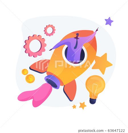 Business startup vector concept metaphor Business startup vector concept metaphor 63647122