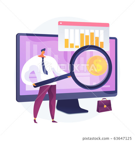 Market trends analysis vector concept metaphor Market trends analysis vector concept metaphor 63647125