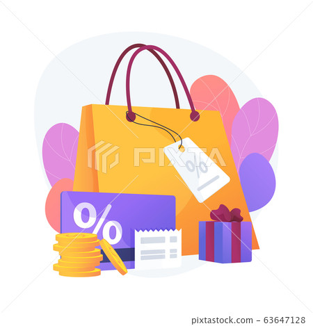 Shopping discounts vector concept metaphor Shopping discounts vector concept metaphor 63647128