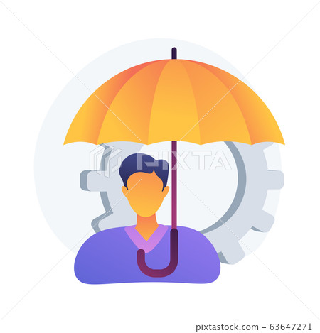 Business insurance vector concept metaphor - Stock Illustration ...