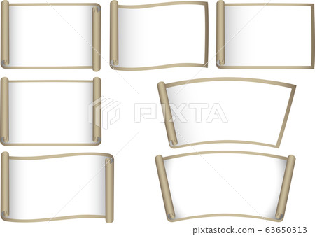 羊皮紙的圖像材料集合 羊皮紙的圖像材料集合 63650313