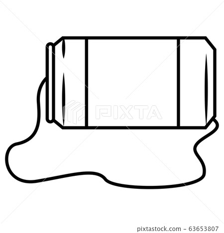 Isolated beer can icon 63653807