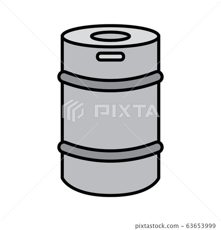 Isolated beer can icon 63653999