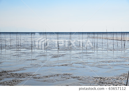 柳川市景觀有明海 63657112