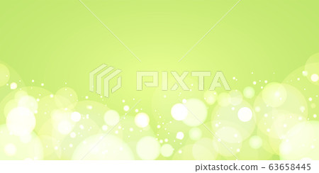 背景材料：綠色背景泡沫泡沫甜瓜蘇打水陽光森林葉子肥皂泡 63658445