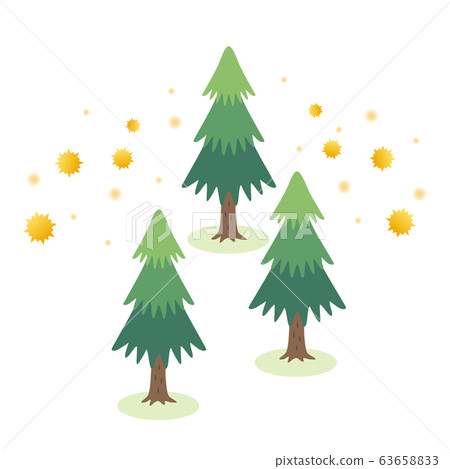 Illustration 3 of cedar pollen Illustration 3 of cedar pollen 63658833