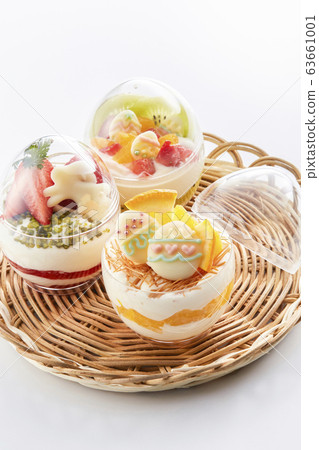 Easter egg sweets-egg shaped mini cake Easter egg sweets-egg shaped mini cake 63661001
