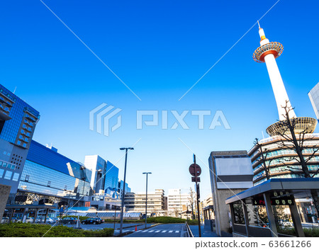 Kyoto Station and Kyoto Tower Kyoto Station and Kyoto Tower 63661266