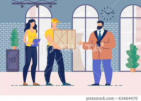 Courier Team and Main Warehouse Manager in Hall 63664470