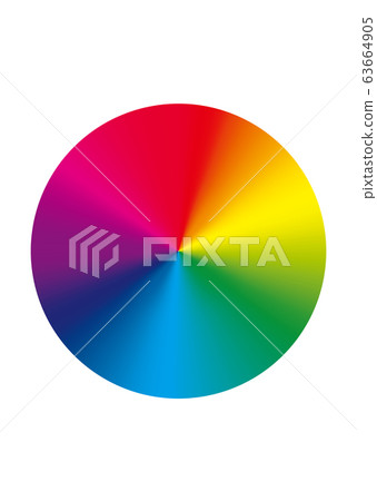 色相圈彩色圈色相圈色相彩虹彩虹圈 63664905
