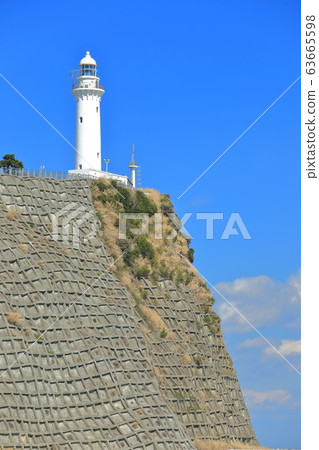 [Fukushima Prefecture] Shioyazaki Lighthouse in fine weather 63665598