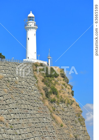 [Fukushima Prefecture] Shioyazaki Lighthouse in fine weather 63665599