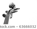 Violin head scroll 63666032