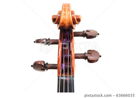 Violin head scroll 63666035