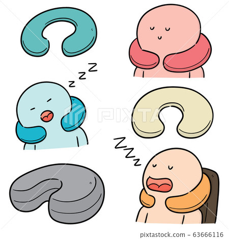 16+ Clipart cartoon neck pillow