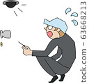 Picking thief notice security camera handwriting 63668213