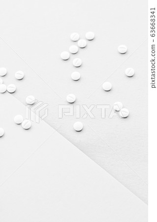 Medical pills and drugs, medicine for health care and therapy 63668341