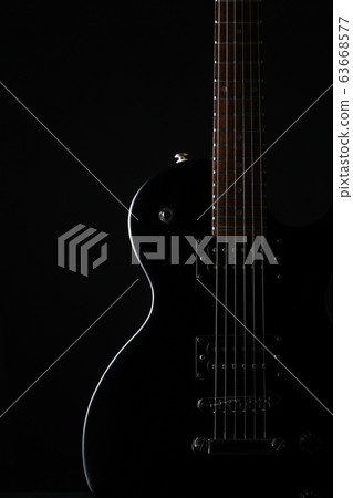 electric guitar silhouette electric guitar silhouette 63668577