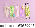 Corona covid-19 fabric face masks 63670045