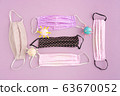 Corona covid-19 fabric face masks 63670052