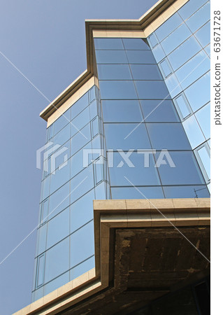 Blue Glass Building Blue Glass Building 63671728