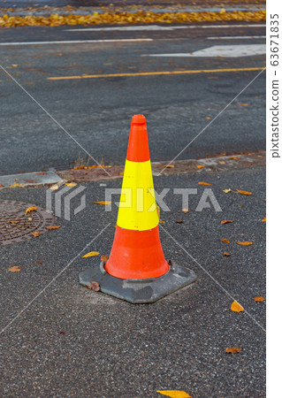 Fluorescent Traffic Cone 63671835