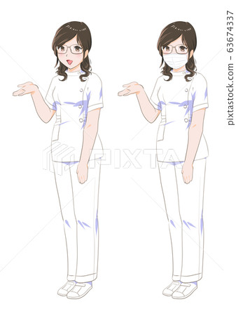 Female, working woman, nurse Female, working woman, nurse 63674337