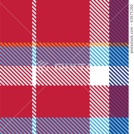 The element of seamless plaid pattern. The element of seamless plaid pattern. 63675160