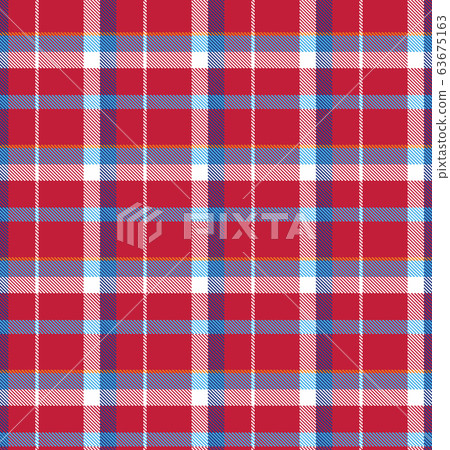 The element of seamless plaid pattern. The element of seamless plaid pattern. 63675163