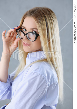 Sexy Women Wearing Glasses