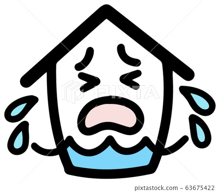 Flooded house icon 3 Flooded house icon 3 63675422