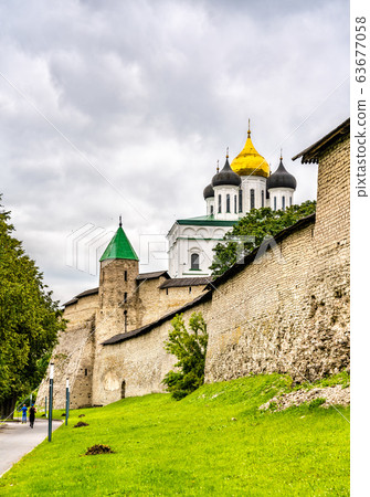 Pskov Krom, a kremlin in Russia Pskov Krom, a kremlin in Russia 63677058