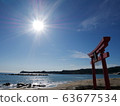Sea and Torii 63677534