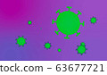 Group of Novel Coronavirus cells illustration 63677721