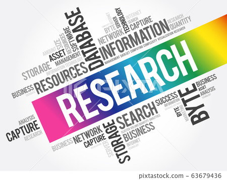 Research word cloud collage - Stock Illustration [63679436] - PIXTA