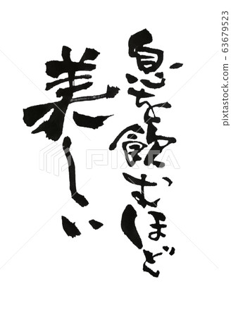 令人嘆為觀止的美麗畫筆字符 63679523