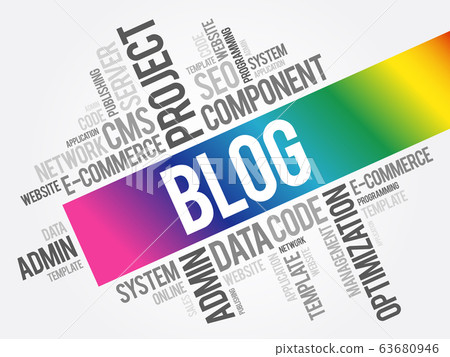 BLOG word cloud collage BLOG word cloud collage 63680946