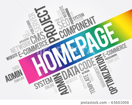 Homepage word cloud collage 63681008
