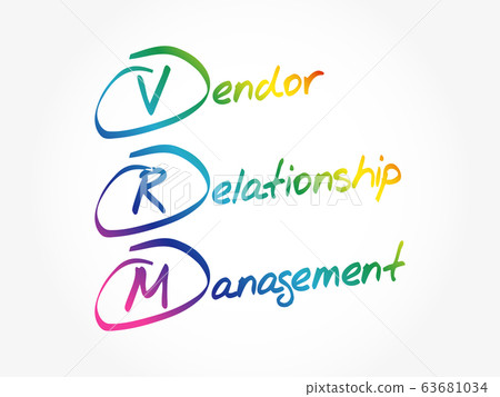 VRM - Vendor relationship management 63681034