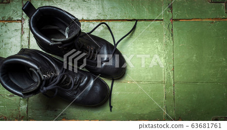 Vintage sale military boots