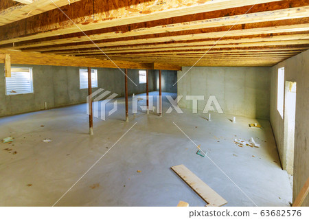 New residential construction home framing with New residential construction home framing with 63682576