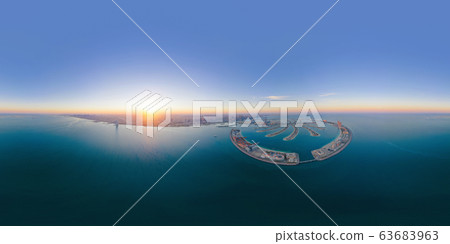 360 panorama by 180 degrees angle seamless 63683963