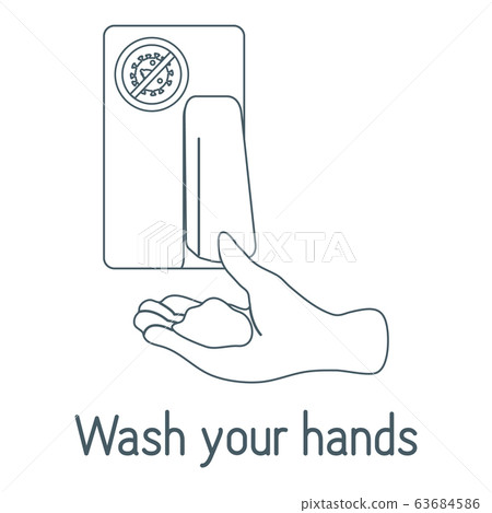 Coronavirus nCoV COVID-19 People Hand washing Coronavirus nCoV COVID-19 People Hand washing 63684586