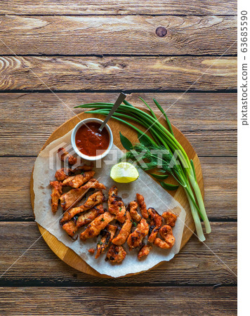 Kerala Chicken Pakoda. South Indian style.  63685590