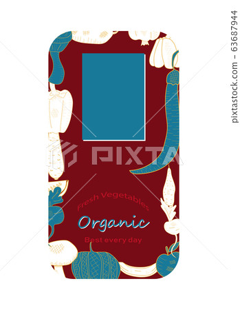 Restoran menu decor with seafood linear elements and space for your text Restoran menu decor with seafood linear elements and space for your text 63687944