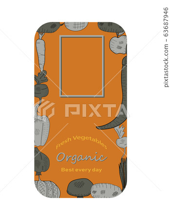 Restoran menu decor with seafood linear elements and space for your text Restoran menu decor with seafood linear elements and space for your text 63687946