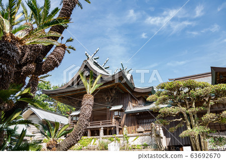 Kanonji Kotohiki Hachimangu Shrine in Kagawa, Japan Kanonji Kotohiki Hachimangu Shrine in Kagawa, Japan 63692670