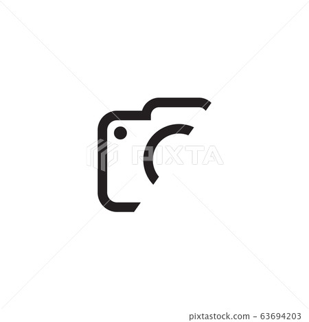 Camera lens logo icon design template Camera lens logo icon design template 63694203