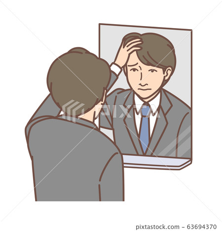 Men's suits to worry about in the mirror 63694370