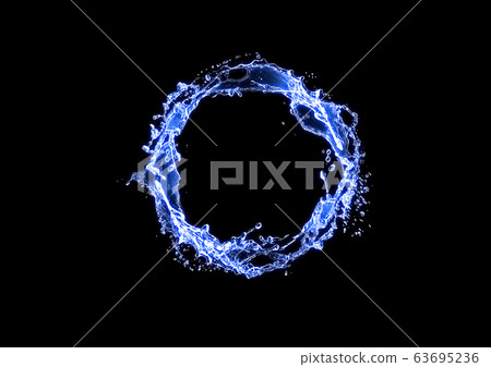 Fluid splash Fluid splash 63695236